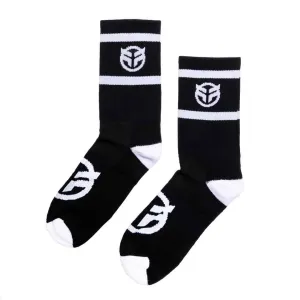» Federal Youth Logo Socks - Black UK 4-7 (100% off)