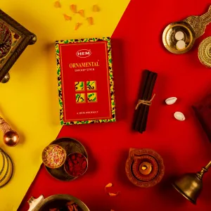 » HEM Ornamental Dhoop Sticks - Pack of 4 (90g Each) (100% off)