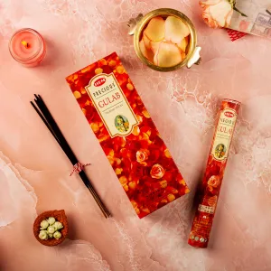 » HEM Precious Gulab Incense Sticks - Pack of 6 (20 Sticks Each) (100% off)