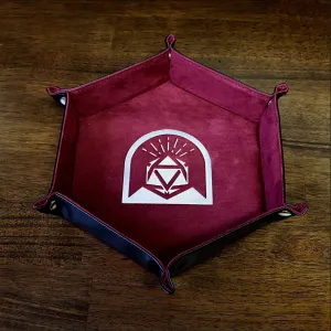 » Hex Roller Dice Tray - Purple (100% off)