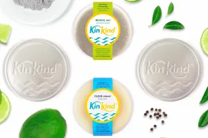 🎁 TOUCH me! BodyCare TRAVEL GIFT SET. Exfoliate & Shave bars   2 Travel Storage Tins. Saves 2 plastic bottles! (100% off)