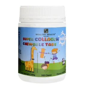 » Wealthy Health Super Collagen Chewable Tabs 300 Chews (100% off)