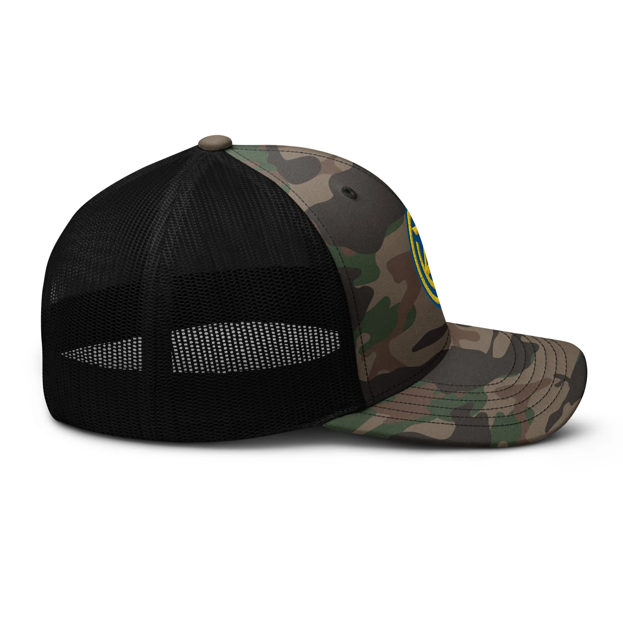 102nd Training Division Camouflage Trucker Hat