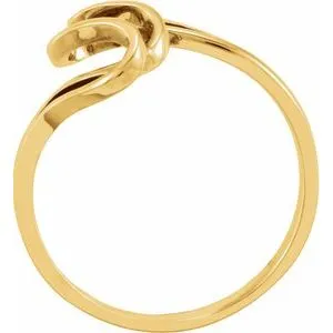 14K Yellow Metal Fashion Ring