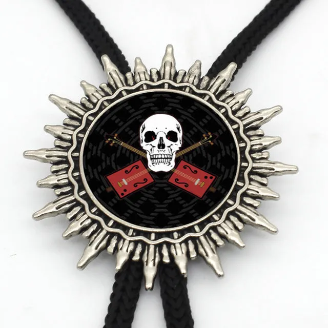 2017 Western Bolo Tie Antique Design Skull  Cowboy Bolo Tie for Men Neck Tie Suit Shirt Accessories Slide Adjustable
