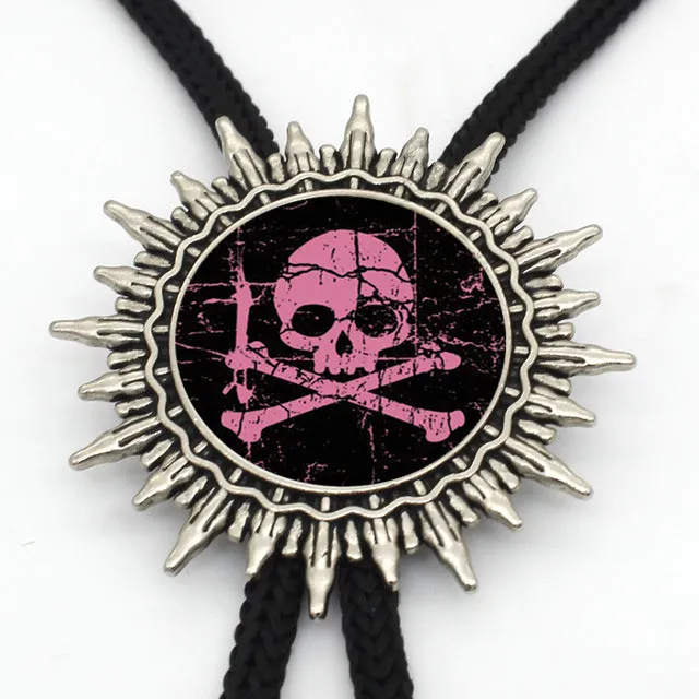 2017 Western Bolo Tie Antique Design Skull  Cowboy Bolo Tie for Men Neck Tie Suit Shirt Accessories Slide Adjustable