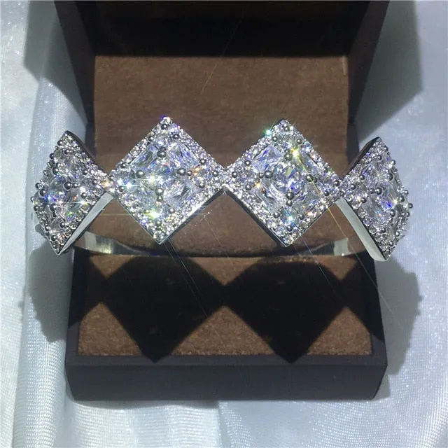 27 Styles Handmade bangle White Gold Filled Party bracelets Bangles