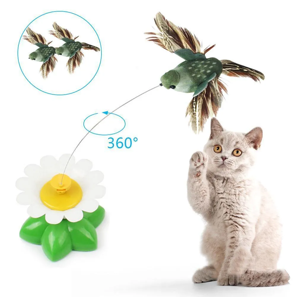 360 Flying Cat Toy | Interactive Bird-Butterfly