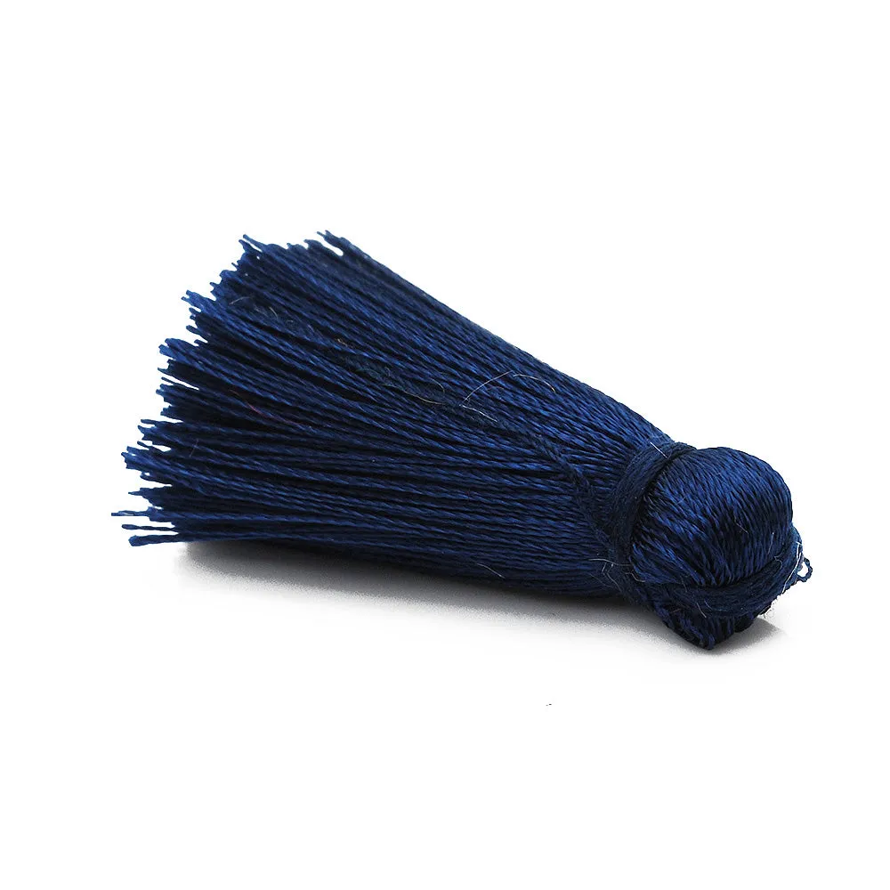 3cm Silky Tassels,Cangqing Fashion Mala Necklace Tassels, Handmade Jewelry Tassels, 20pcs/lot