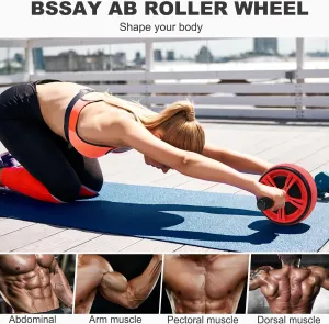 Ab Roller Wheel, Abs Workout Equipment for Abdominal & Core Strength Training