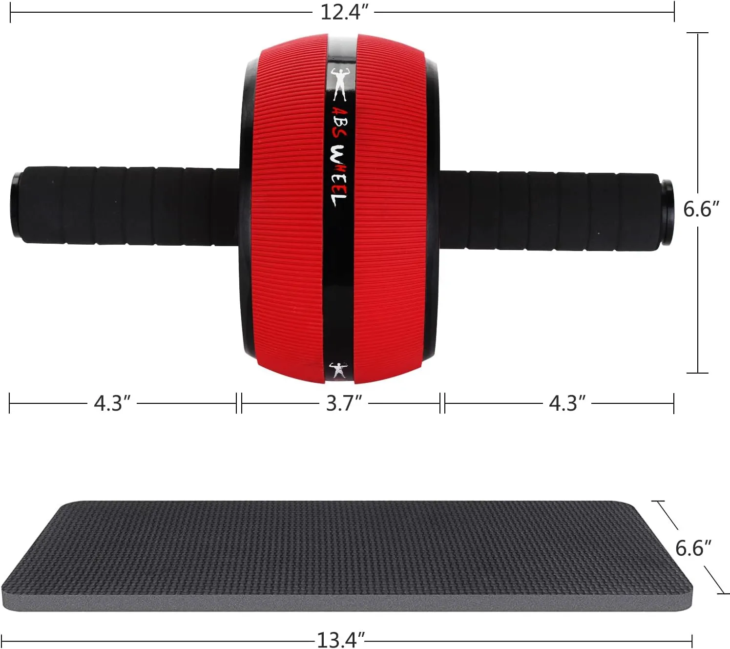 Ab Roller Wheel, Abs Workout Equipment for Abdominal & Core Strength Training