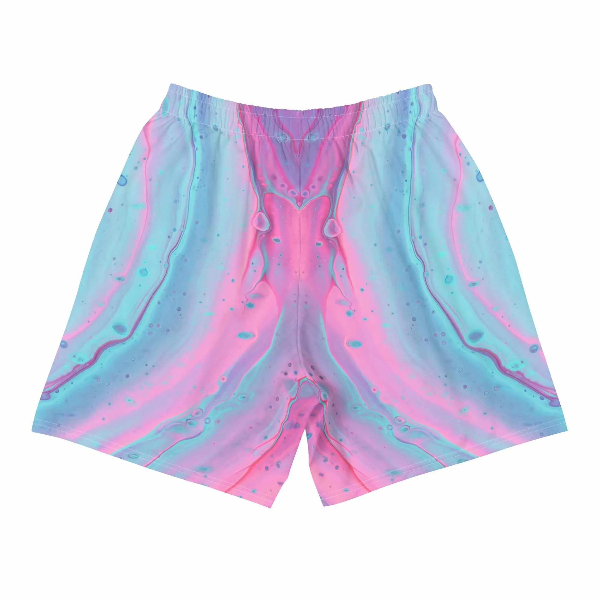 Acid Wash Active Training Workout Shorts