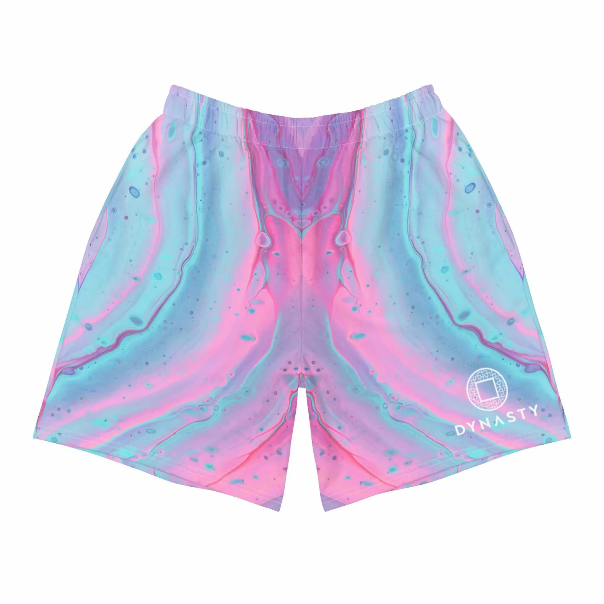 Acid Wash Active Training Workout Shorts