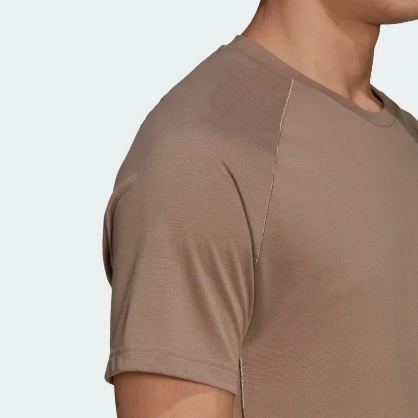 Adidas Men's Yoga Training Tshirt -Brown