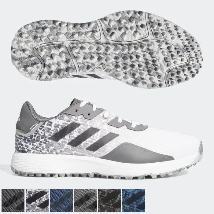 Adidas S2G Spikeless Shoes 9.0 Grey Three / Cloud White / Hazy Medium