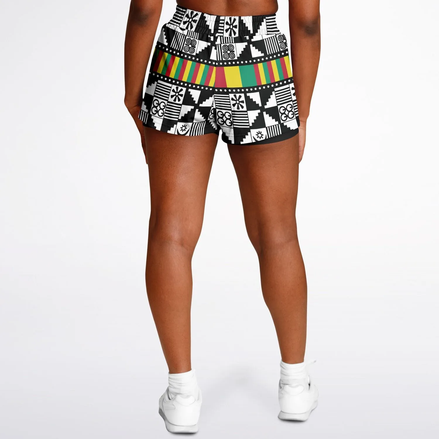 Adinkra Women's 2-in-1 Shorts