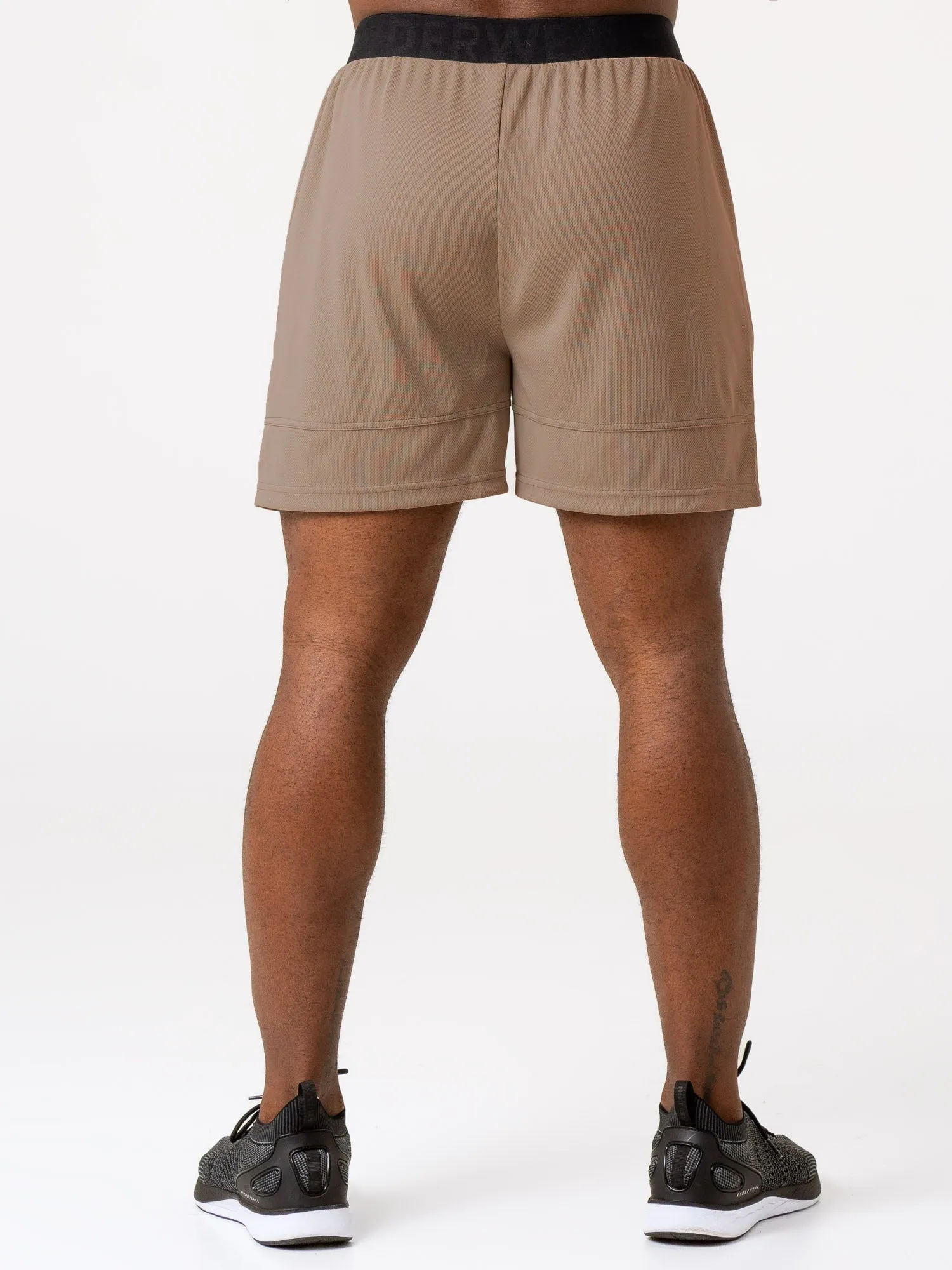Advance Mesh Short - Taupe
