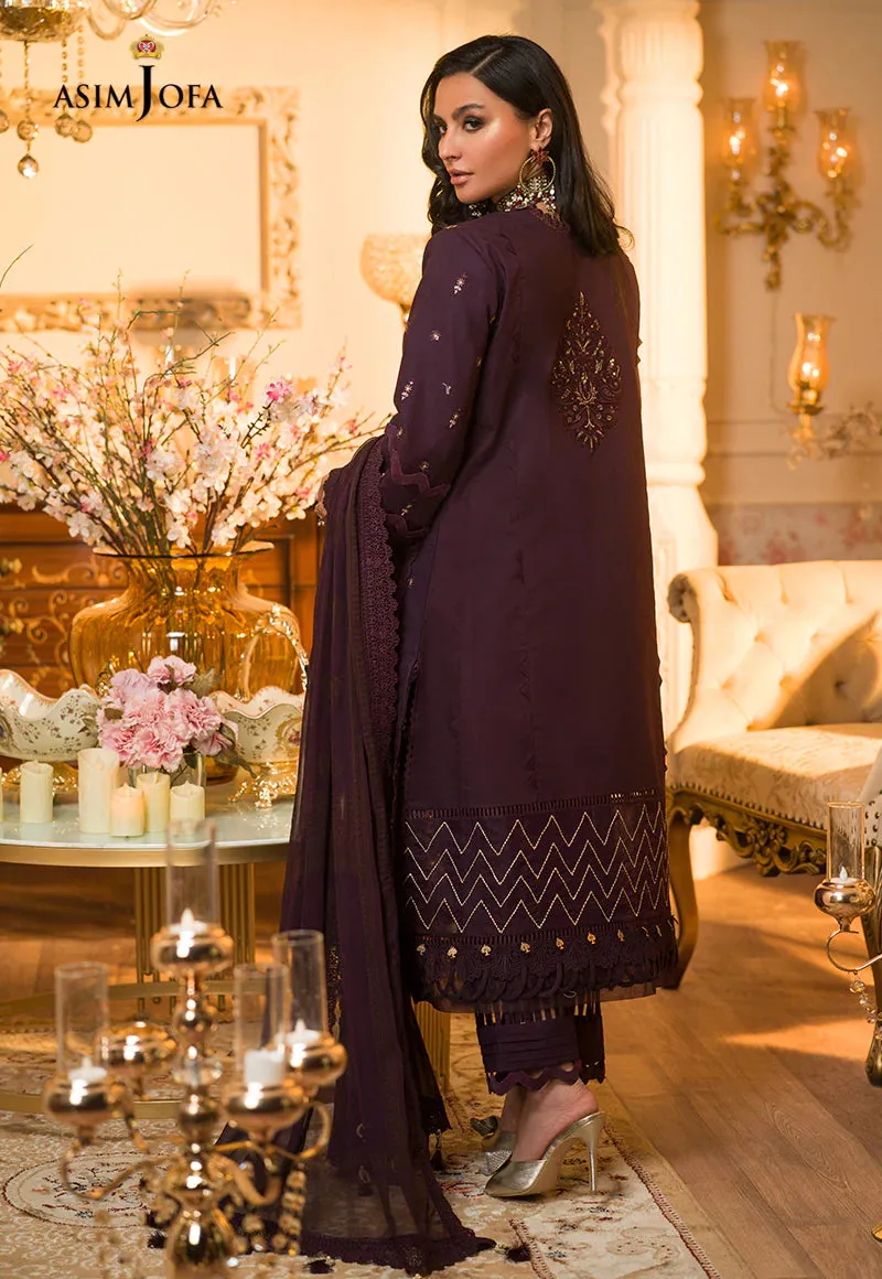 AJPR-39 | Asim Jofa Prints Rania Collection 2022 | Unstitched Embroidered Lawn Suits
