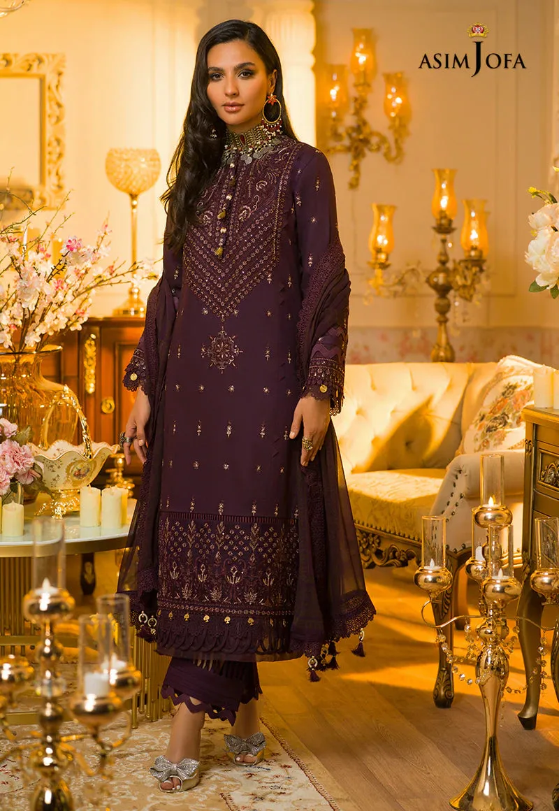 AJPR-39 | Asim Jofa Prints Rania Collection 2022 | Unstitched Embroidered Lawn Suits