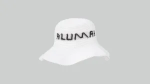 ALUMAH "Tseb" Limited Collection Handmade White Hat