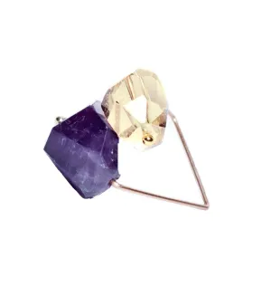 Amethyst Square Ring