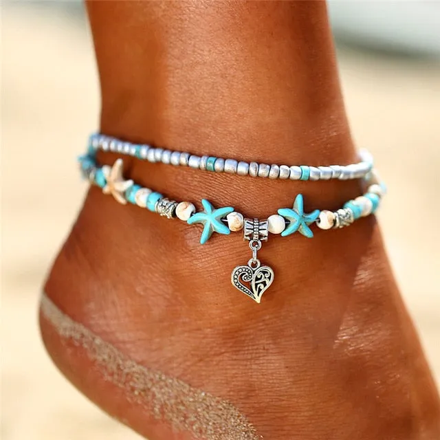 Ankle Bracelet Bohemia Sea