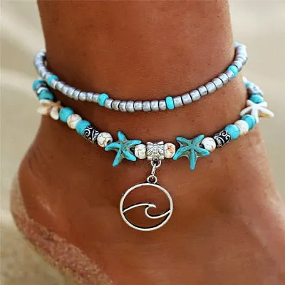 Ankle Bracelet Bohemia Sea