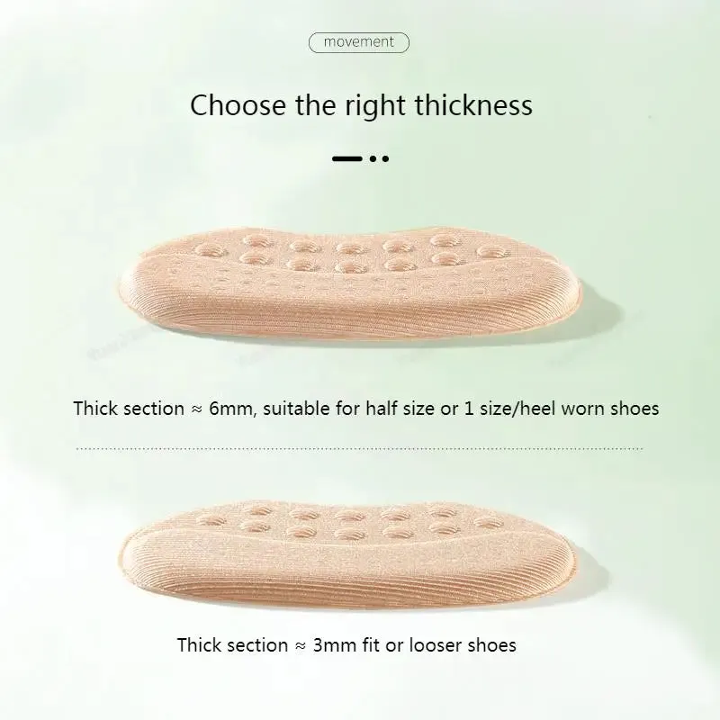 Anti-Wear Shoe Pads for High Heels - Heel Protectors & Anti-Slip Foot Insoles