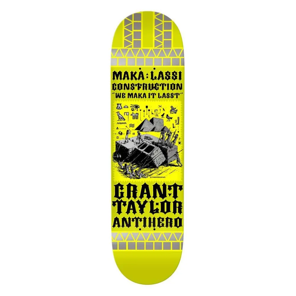 Antihero Grant Makalassi Const Renovate x Venom Custom Complete Skateboard - 8.38"