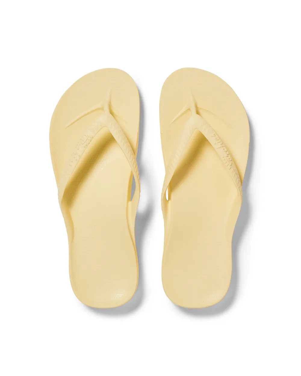 Archies Arch Support Jandals - Lemon