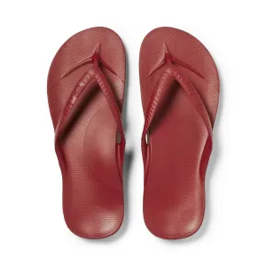 Archies: Arch Support Thongs - Sangria