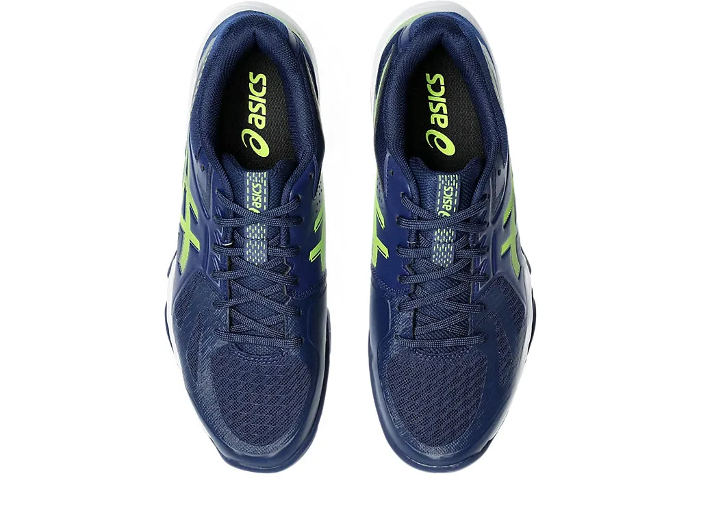 Asics Blade FF Badminton Shoes | Blue Expanse/Safety Yellow