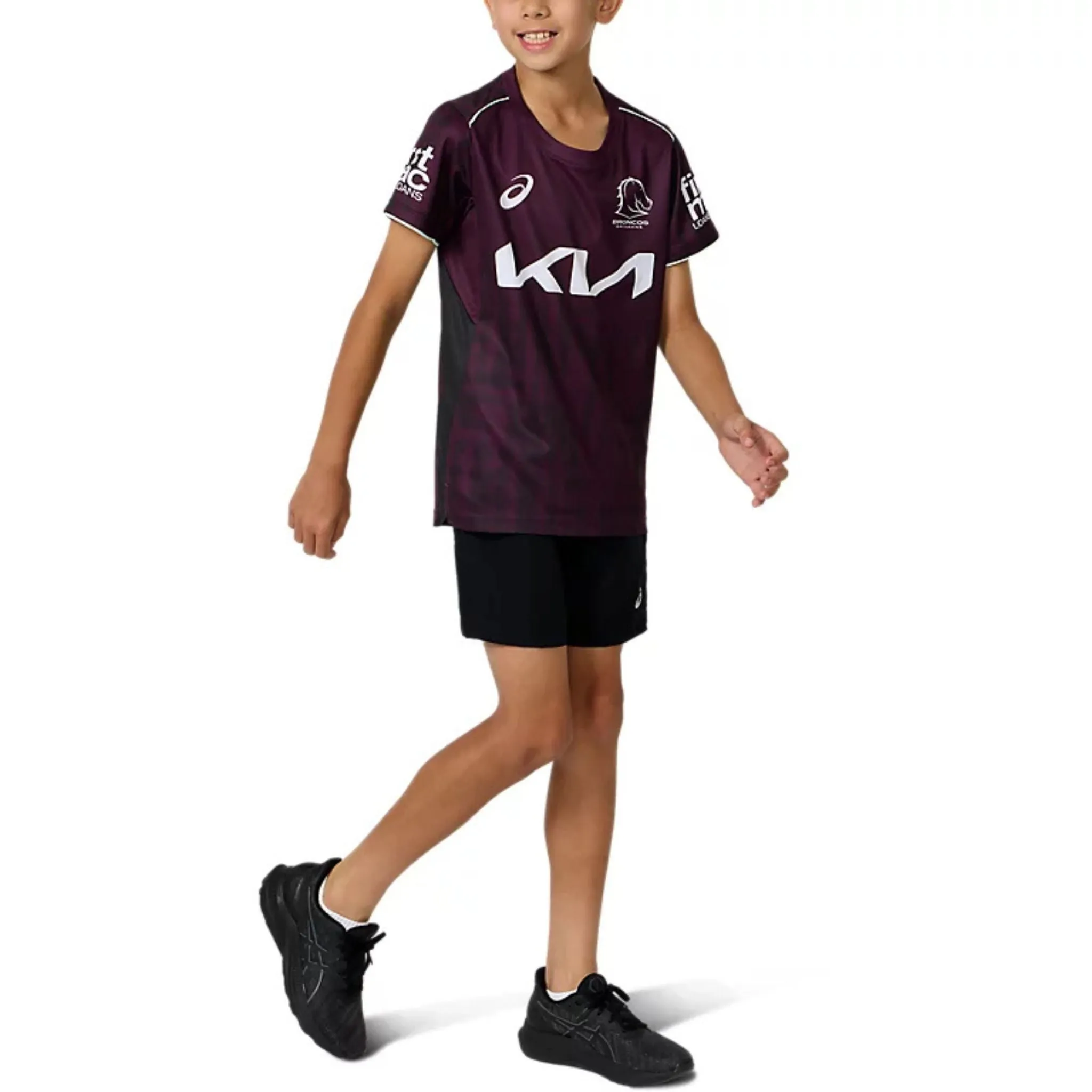 ASICS Brisbane Broncos Kids Training Tee