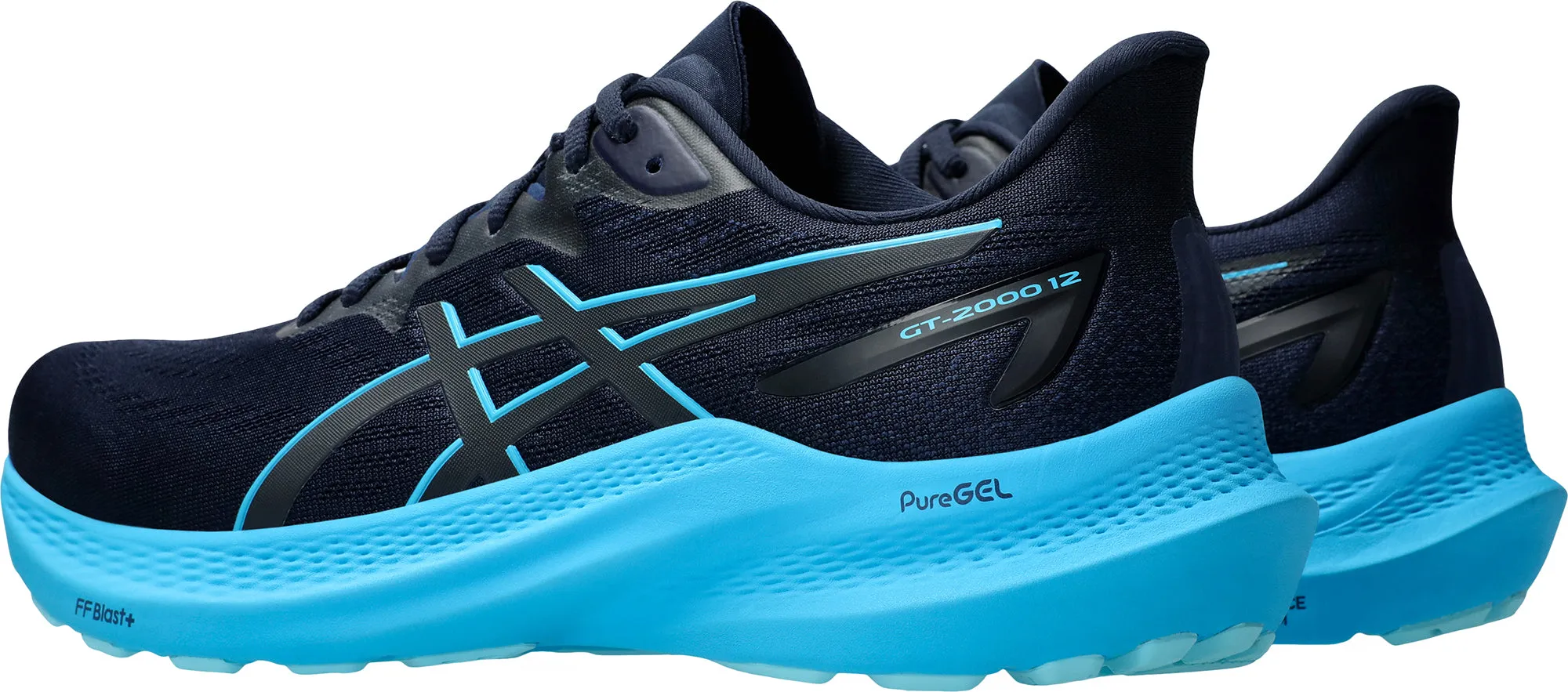Asics GT 2000 12 Mens Running Shoes - Navy