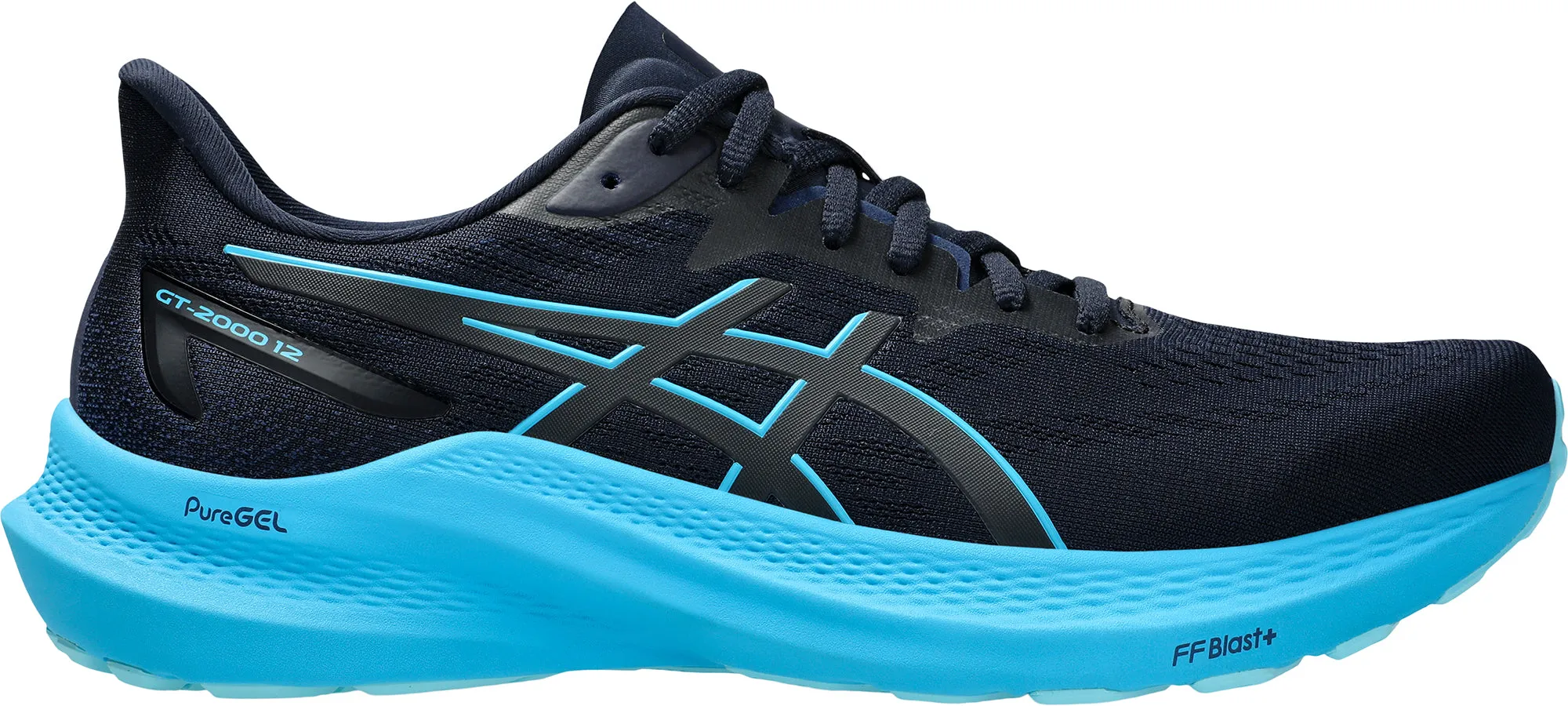 Asics GT 2000 12 Mens Running Shoes - Navy