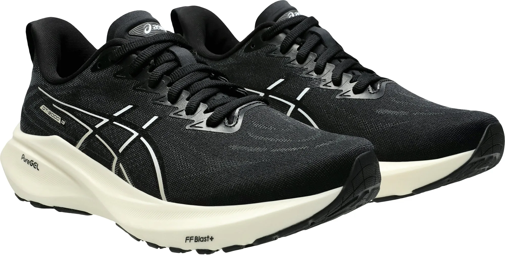 Asics GT 2000 13 Womens Running Shoes - Black