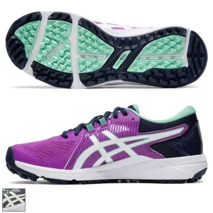 Asics Ladies GEL-COURSE GLIDE Golf Shoe 7.5 Grey/White/Mint