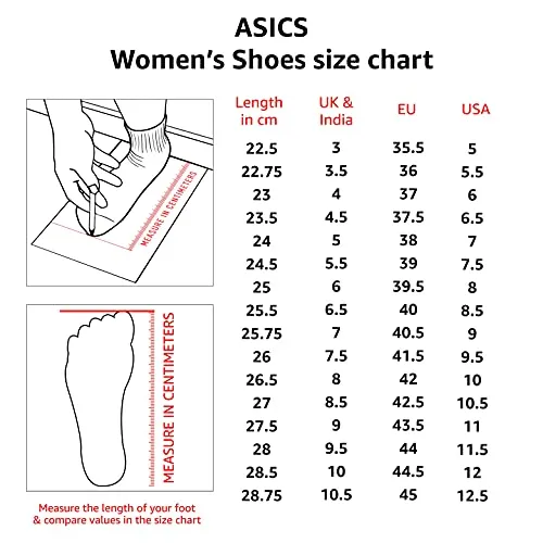 ASICS Women's Upcourt 4 White/Black Indoor Court Shoes-7 UK (40.5 EU) (9 US) (1072A055)