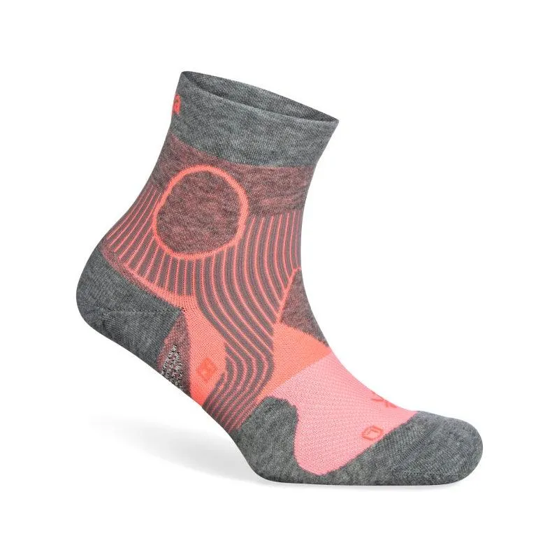 Balega Support Sherbet, Pink/Midgrey