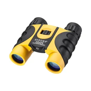 Barska 10x25mm Blueline Colorado Compact Waterproof Binoculars - Yellow