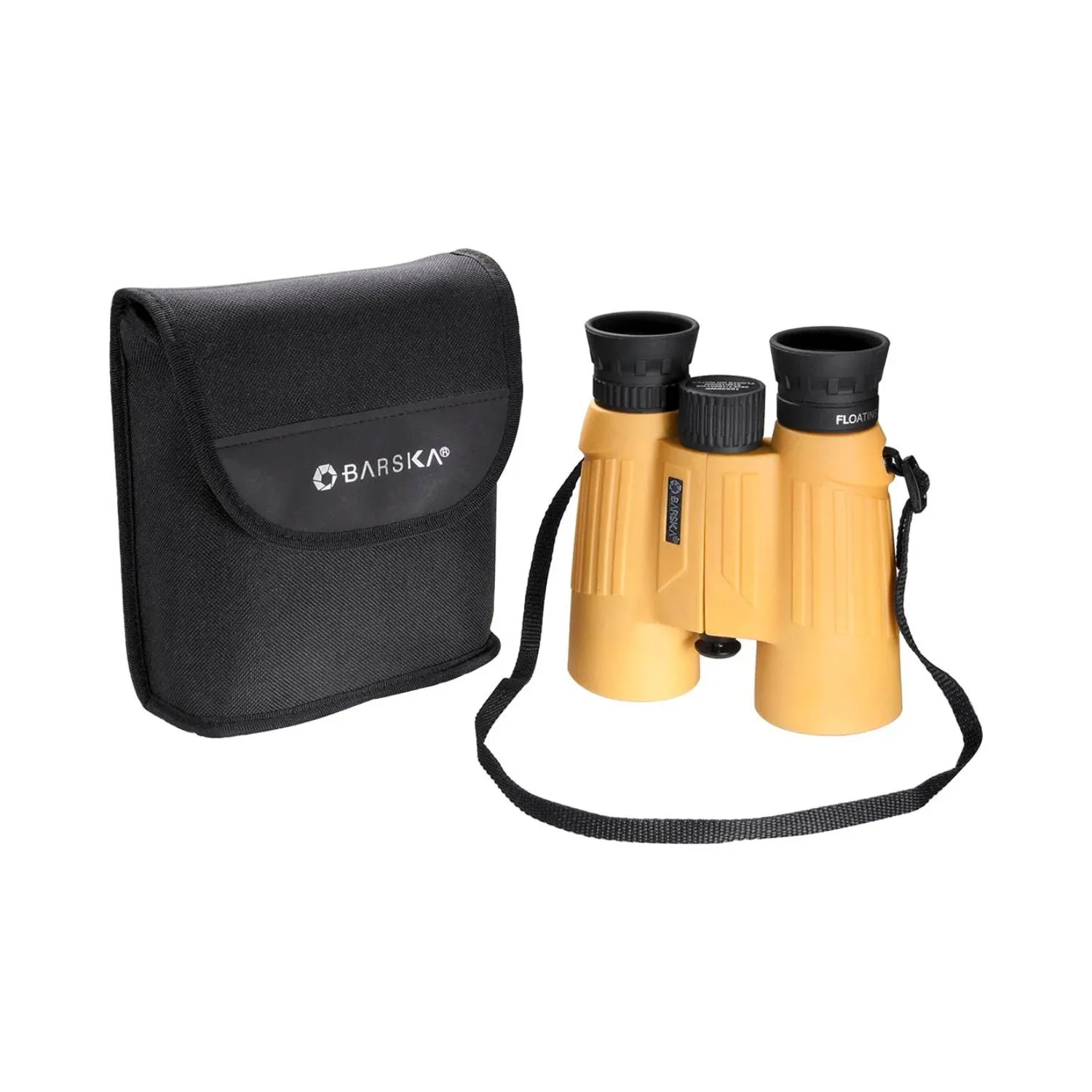 Barska 10x30mm Floatmaster Yellow Floating Waterproof Binoculars