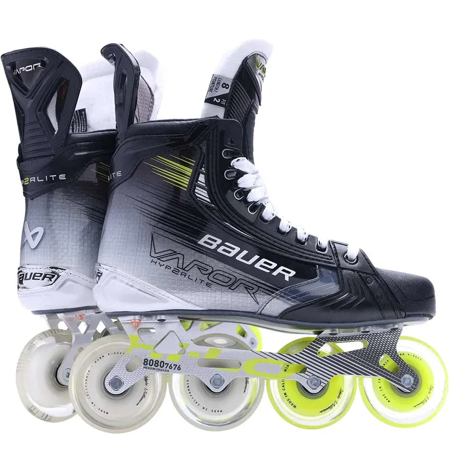 Bauer Vapor Hyperlite 2 RH Inline Hockey Skates - Junior /Intermediate