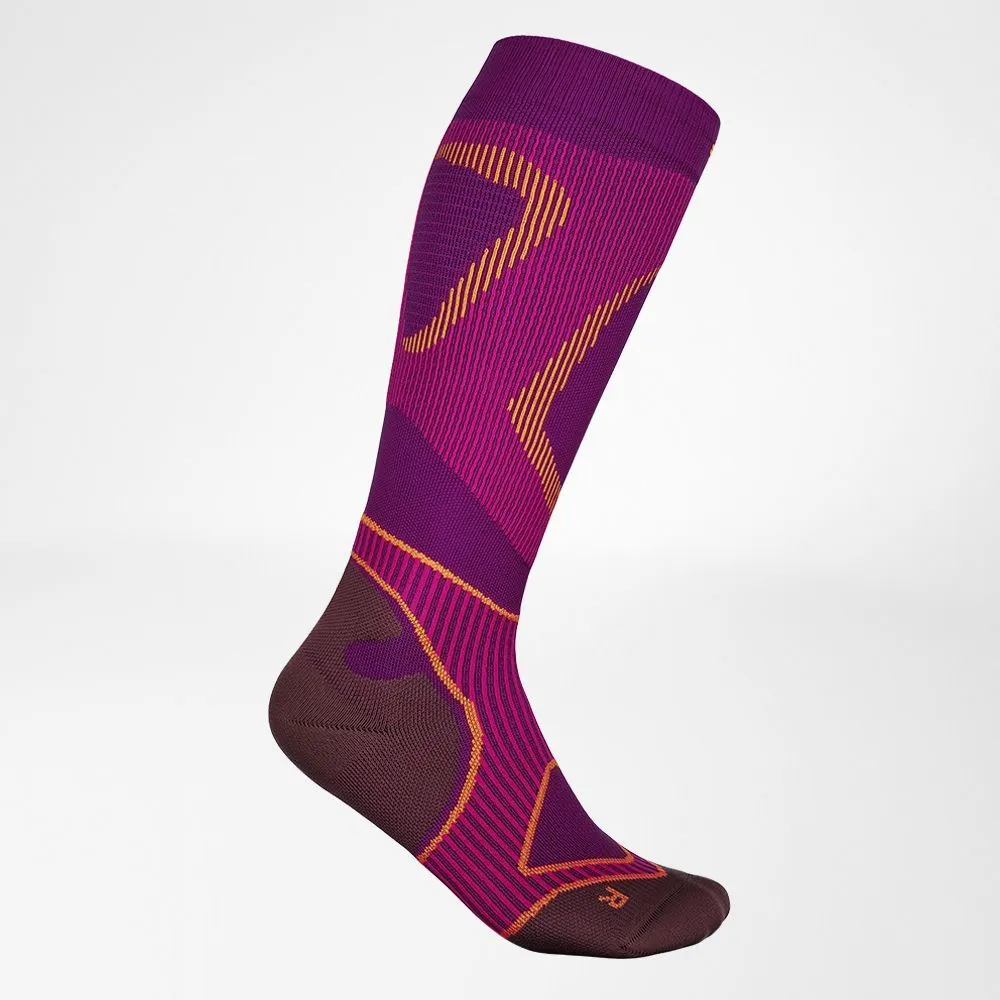 Bauerfeind Women's Run Performance Compression Socks - Full