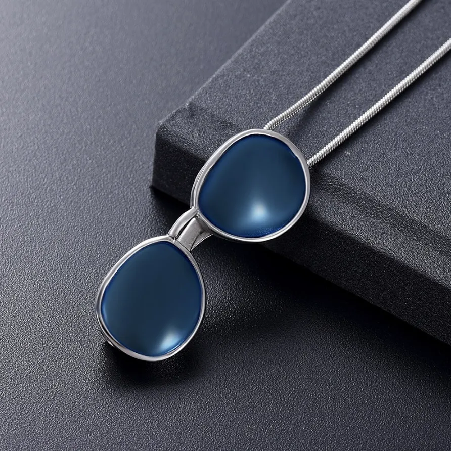 Beach Sunglasses Cremation Necklace