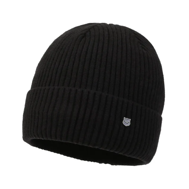 Beanie - Double Layer Cuffed Beanie with plush interior