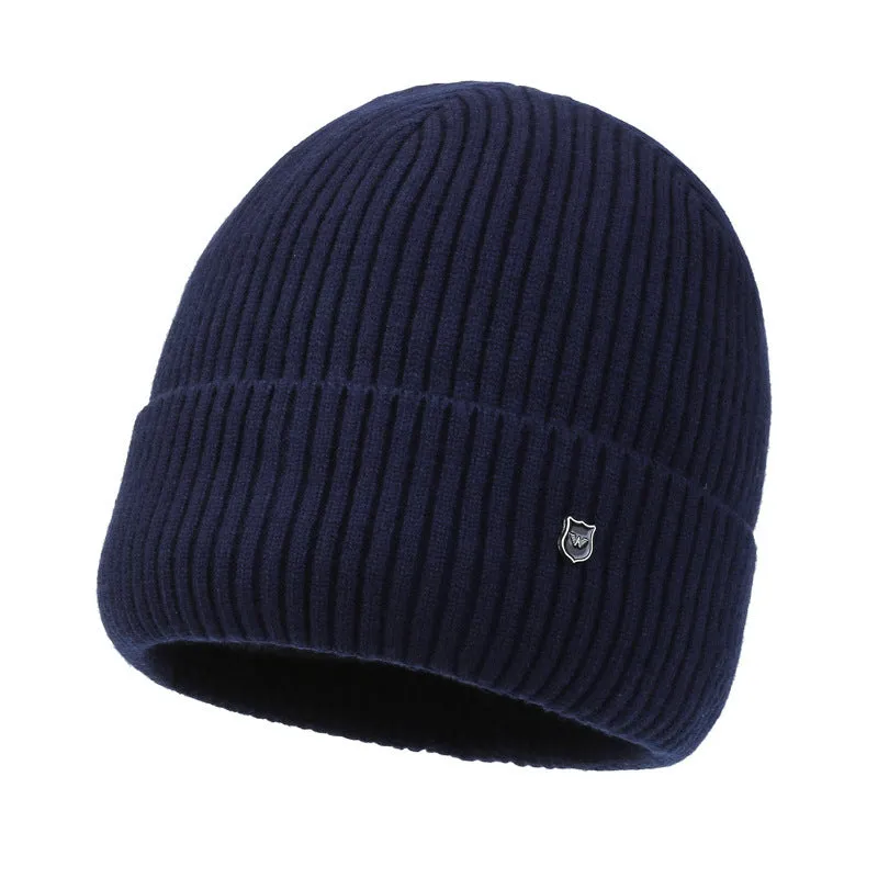 Beanie - Double Layer Cuffed Beanie with plush interior