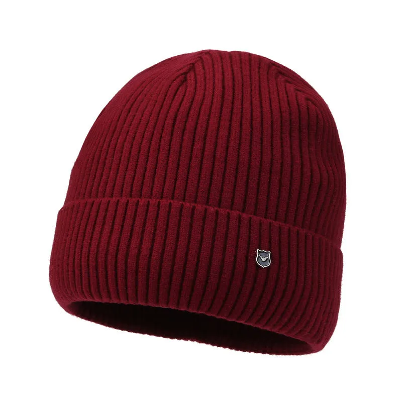 Beanie - Double Layer Cuffed Beanie with plush interior