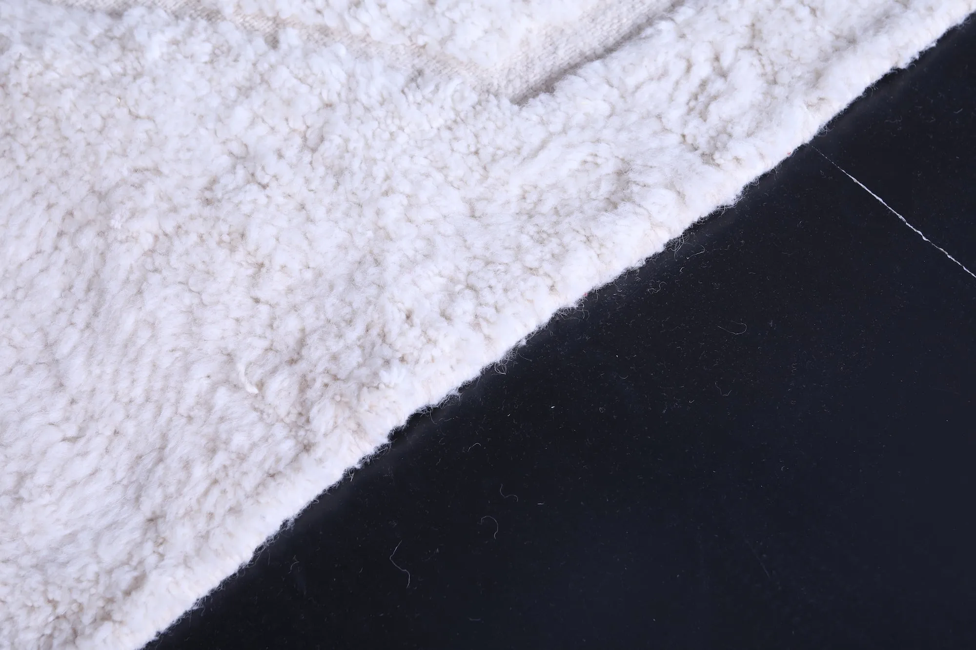 Beni Ourain Beige rug - Custom Wool rug - Azilal rug