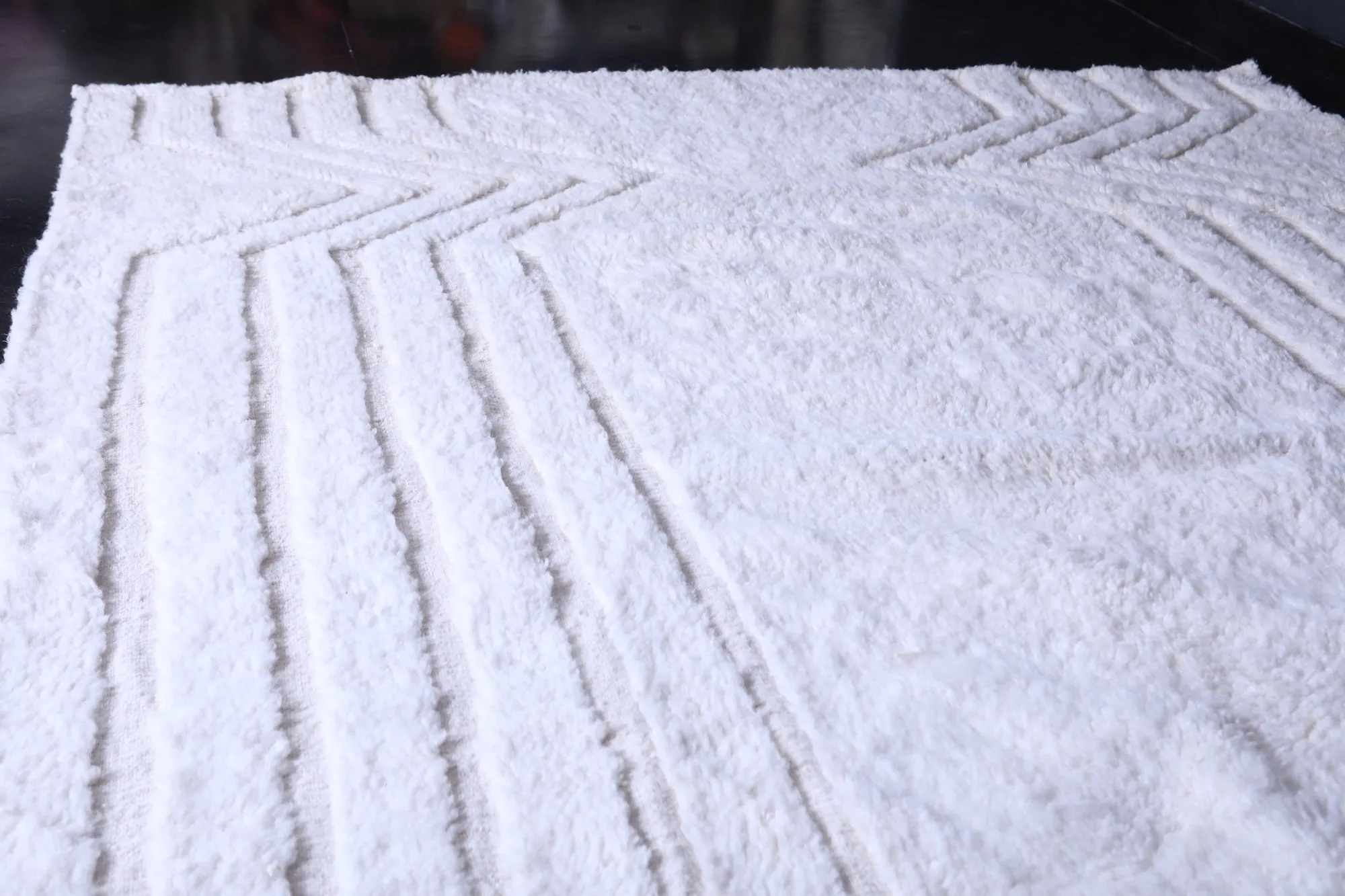 Beni Ourain Beige rug - Custom Wool rug - Azilal rug