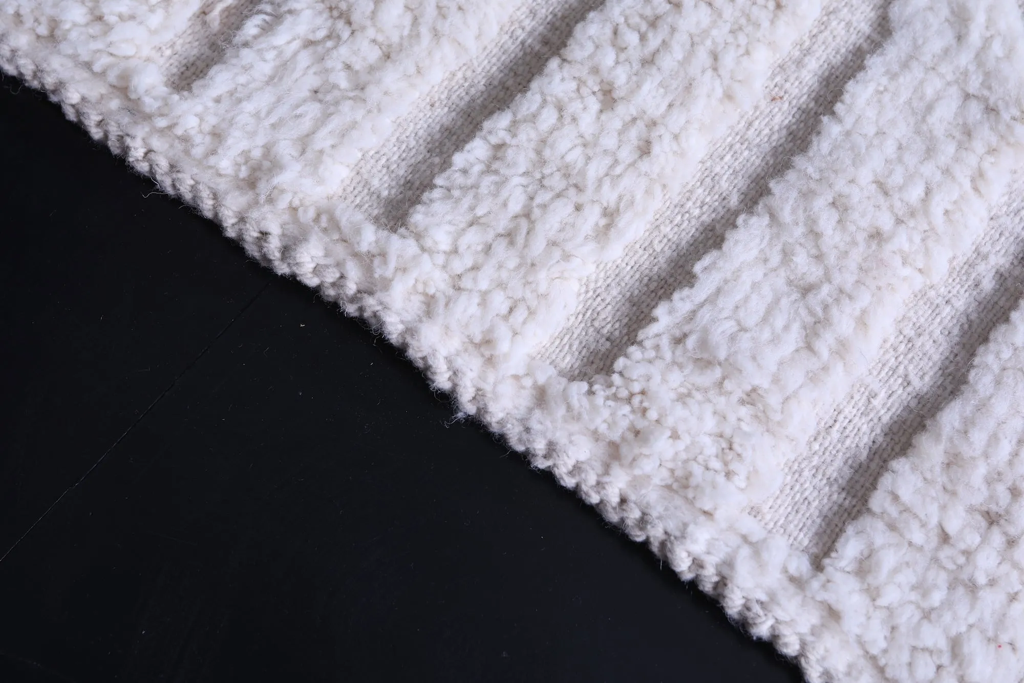 Beni Ourain Beige rug - Custom Wool rug - Azilal rug